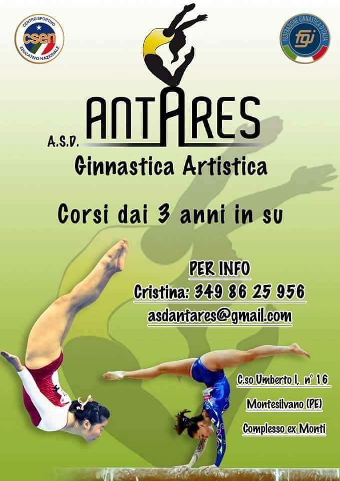 asd antares corsi 2017-2018